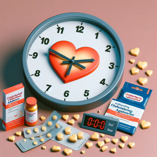 La mejor hora del día para tomar Colesterol - agentes reductores