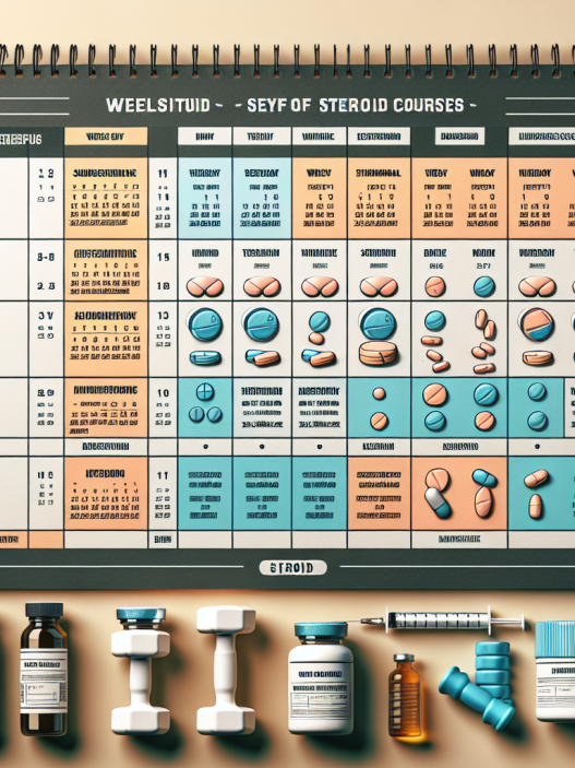 Protocolos semanales con Cursos de esteroides para mujeres
