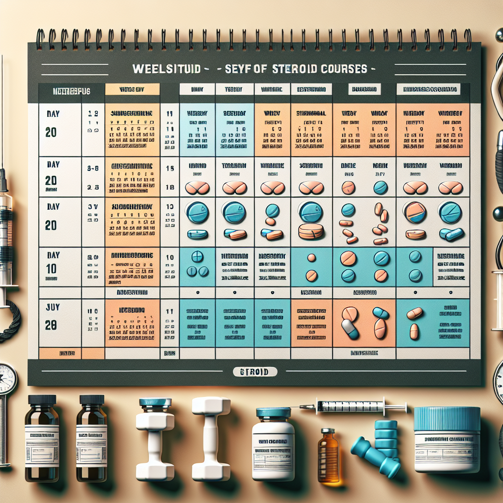 Protocolos semanales con Cursos de esteroides para mujeres
