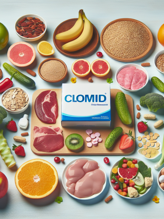 ¿Qué alimentos potenciarán los efectos de Clomid?