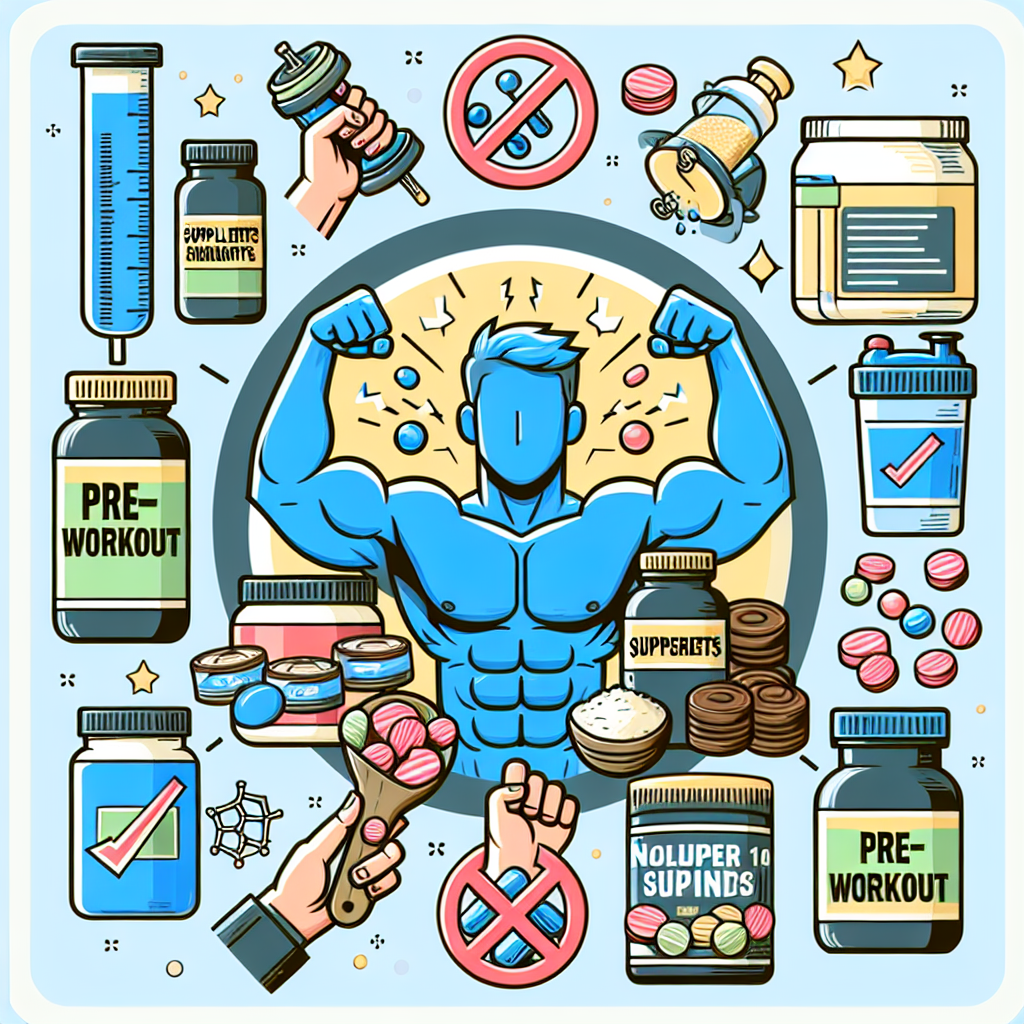 Qué suplementos no deben coincidir con Pre-Entrenamiento