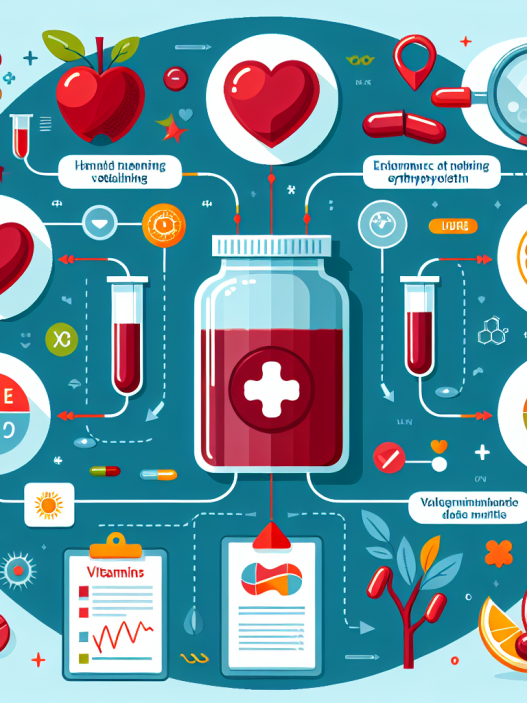 Qué vitaminas potenciarán los efectos de Erythropoietin