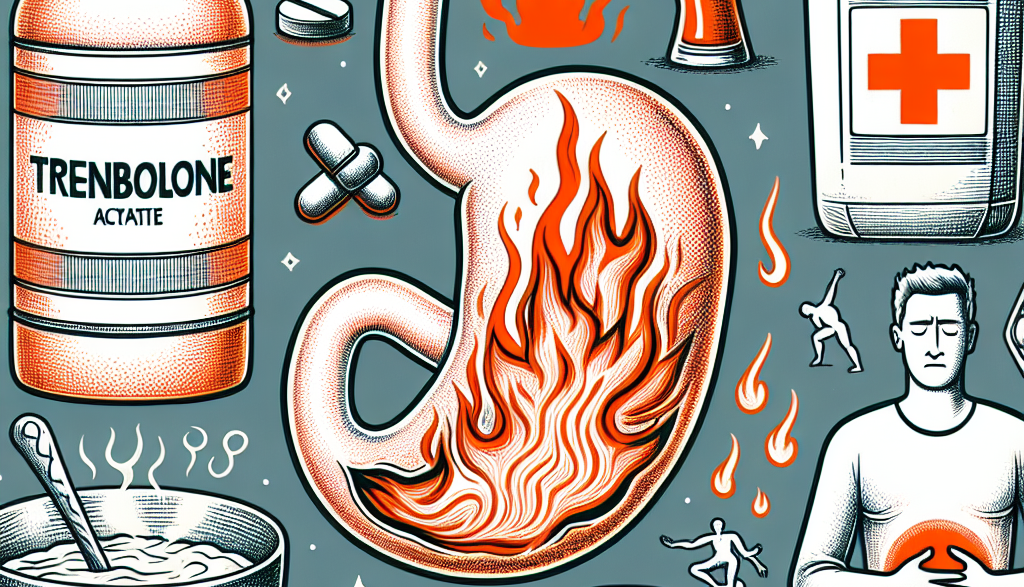 Qué hacer si Acetato de trenbolona causa ardor estomacal