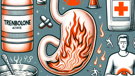 Qué hacer si Acetato de trenbolona causa ardor estomacal