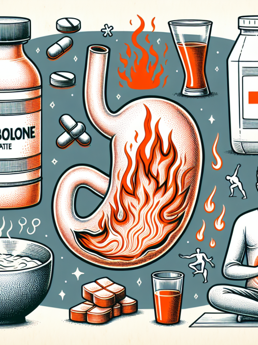 Qué hacer si Acetato de trenbolona causa ardor estomacal